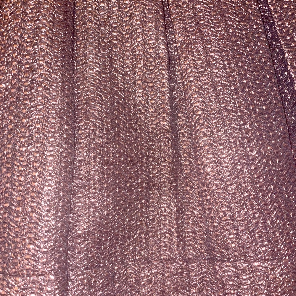 High Waisted A Line Shimmer Skirt